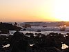 47- Sonnenuntergang an der Playa de Ingles.JPG